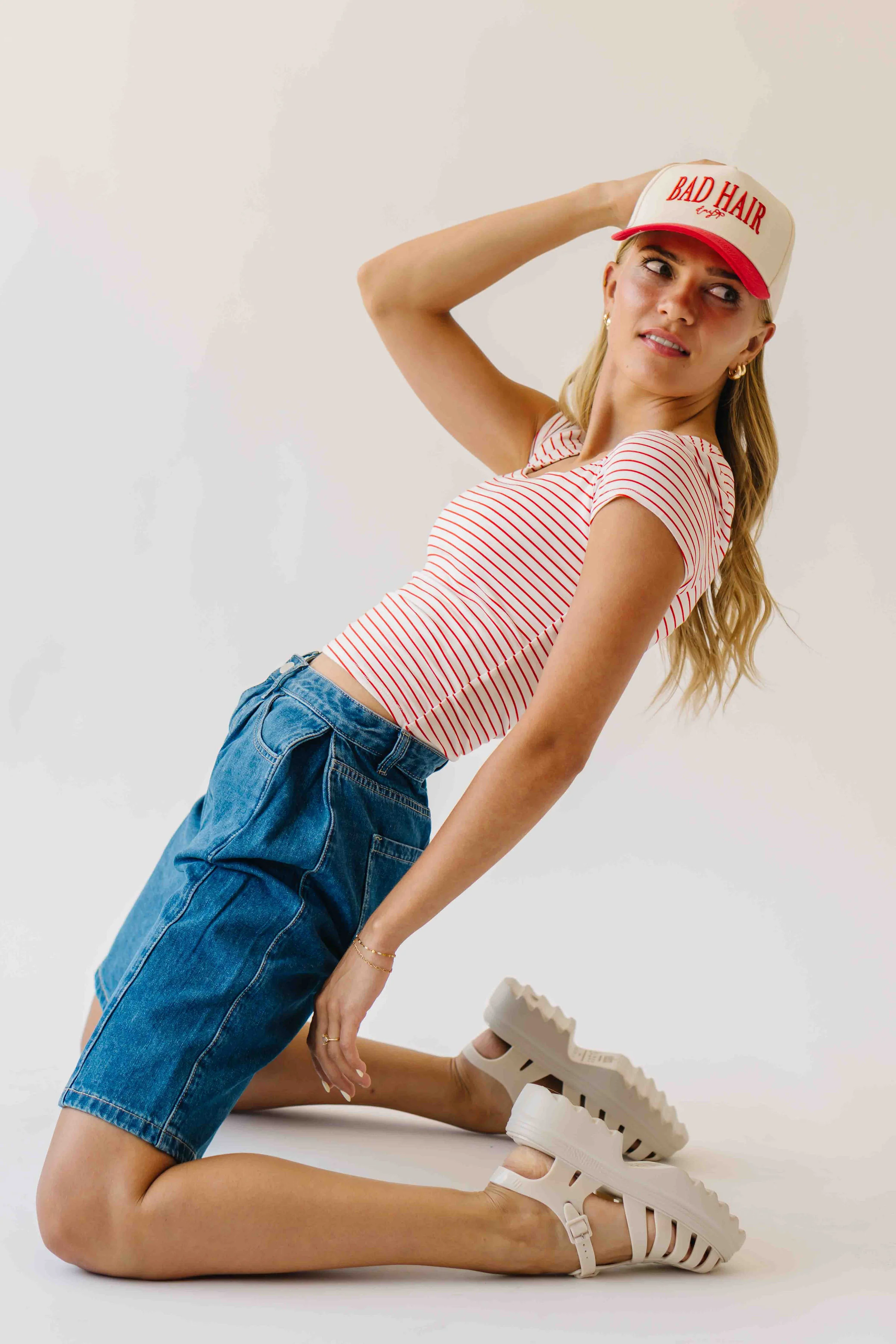 The Adamson Bermuda Short in Denim Blue - Image 8