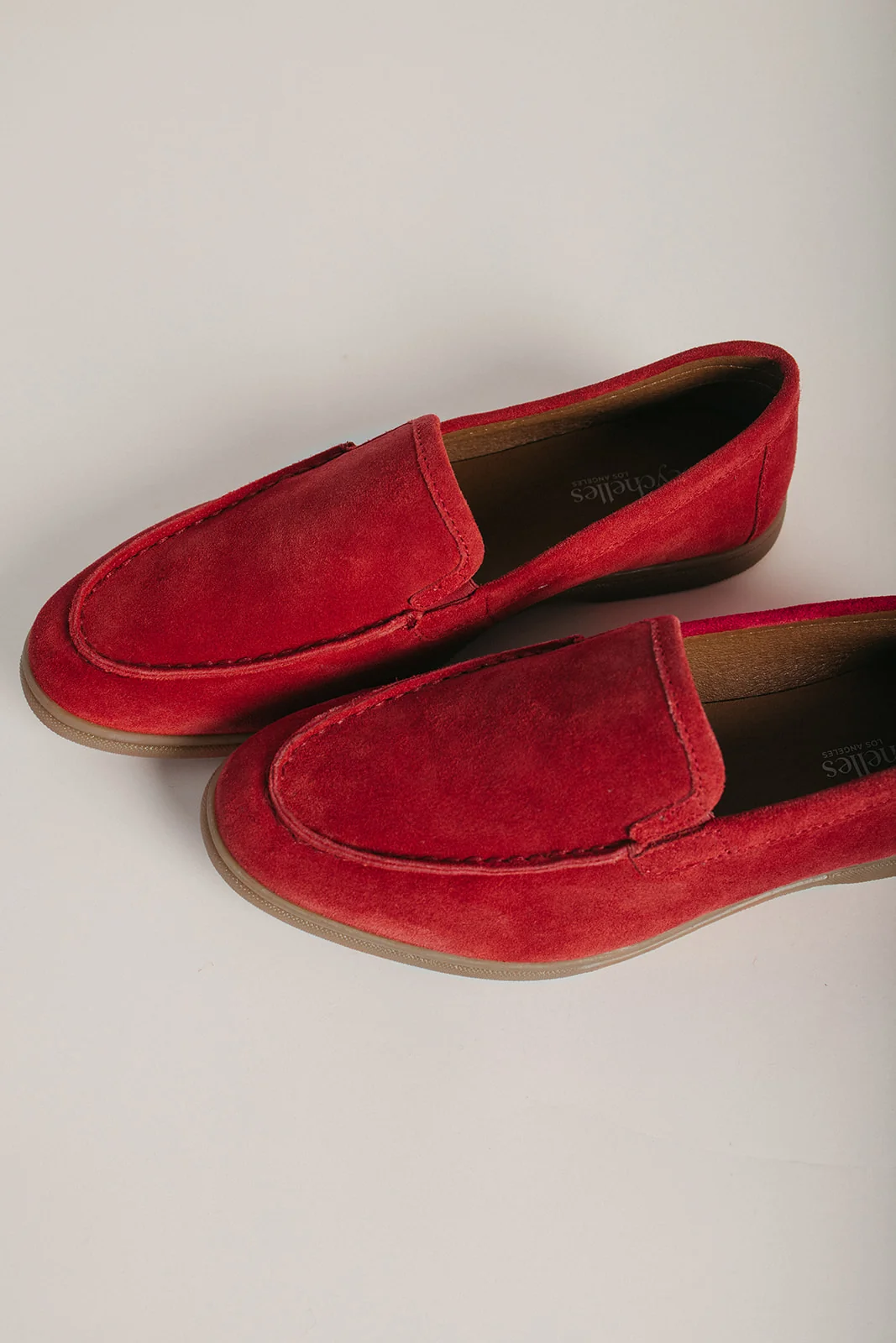 Seychelles: Sail Away Loafer in Red Suede - Image 3