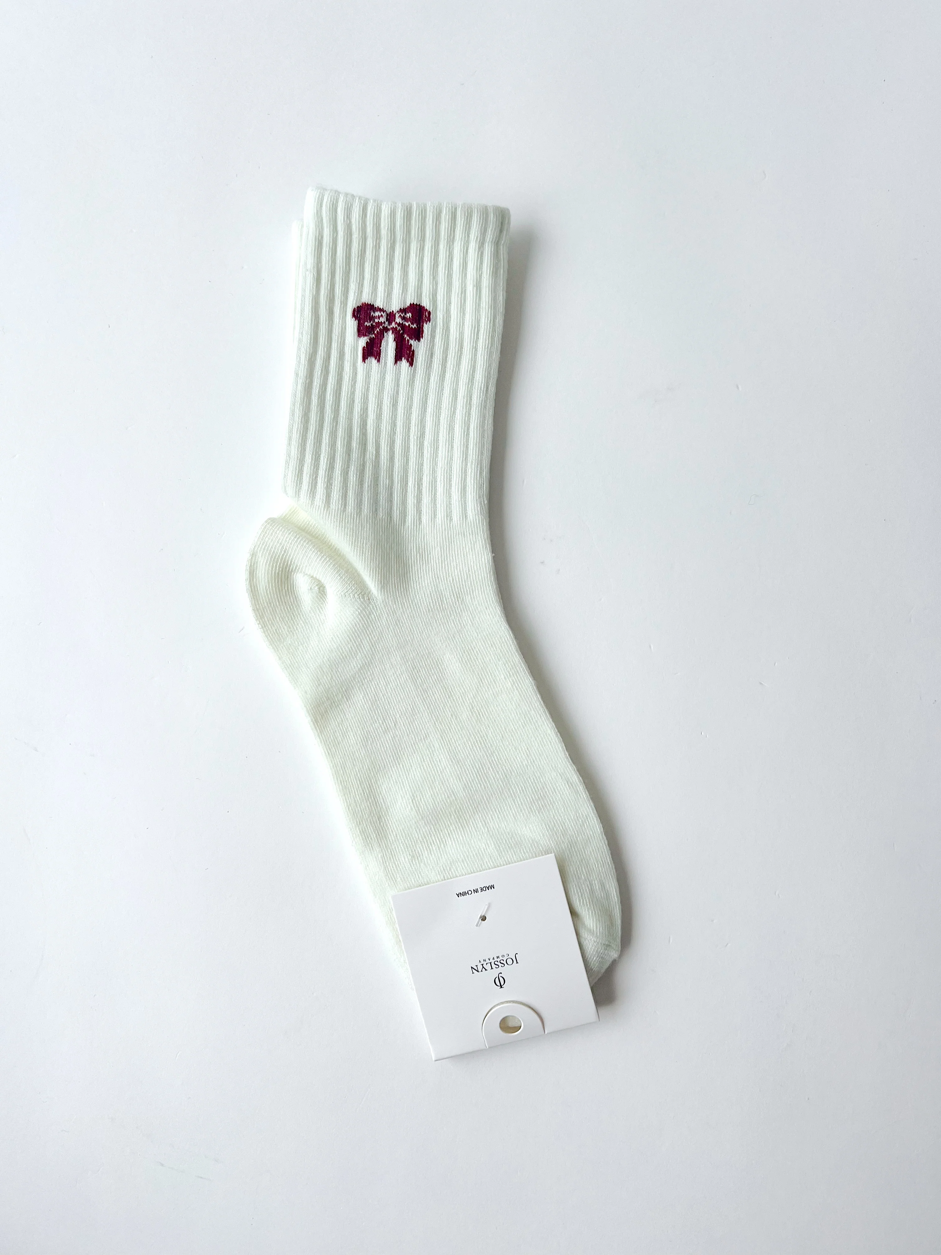 The Half Crew Bow Socks
