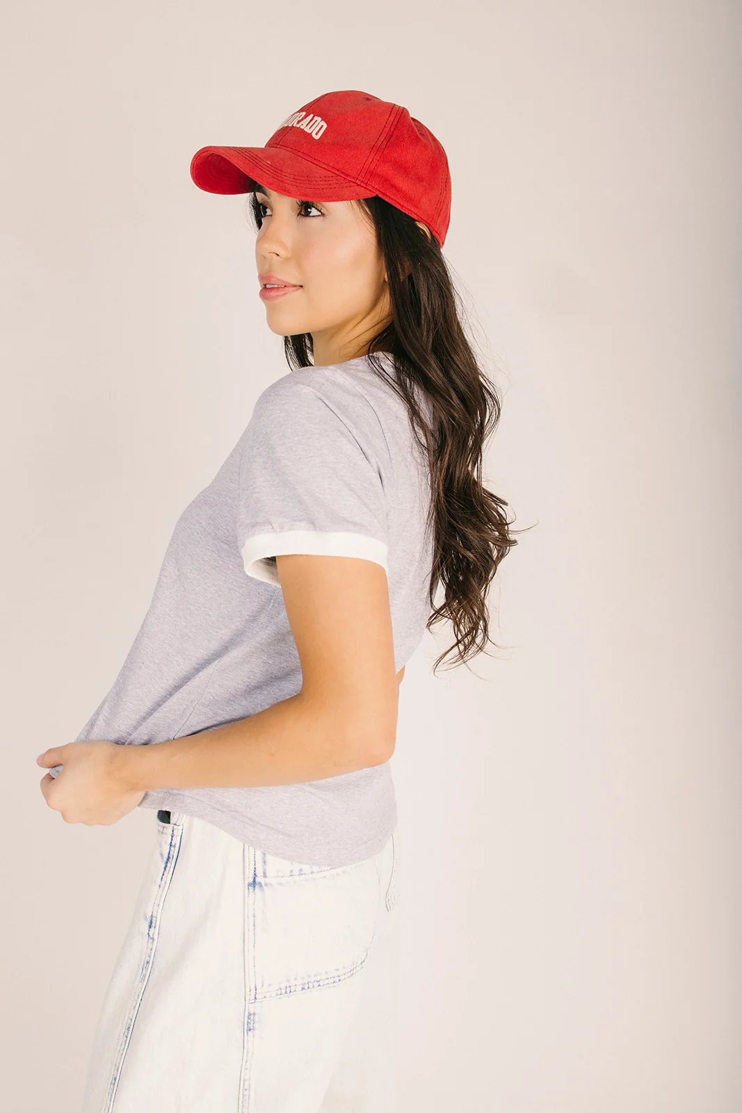 The Laughton Teddy Graphic Tee in Heather Grey - Image 4