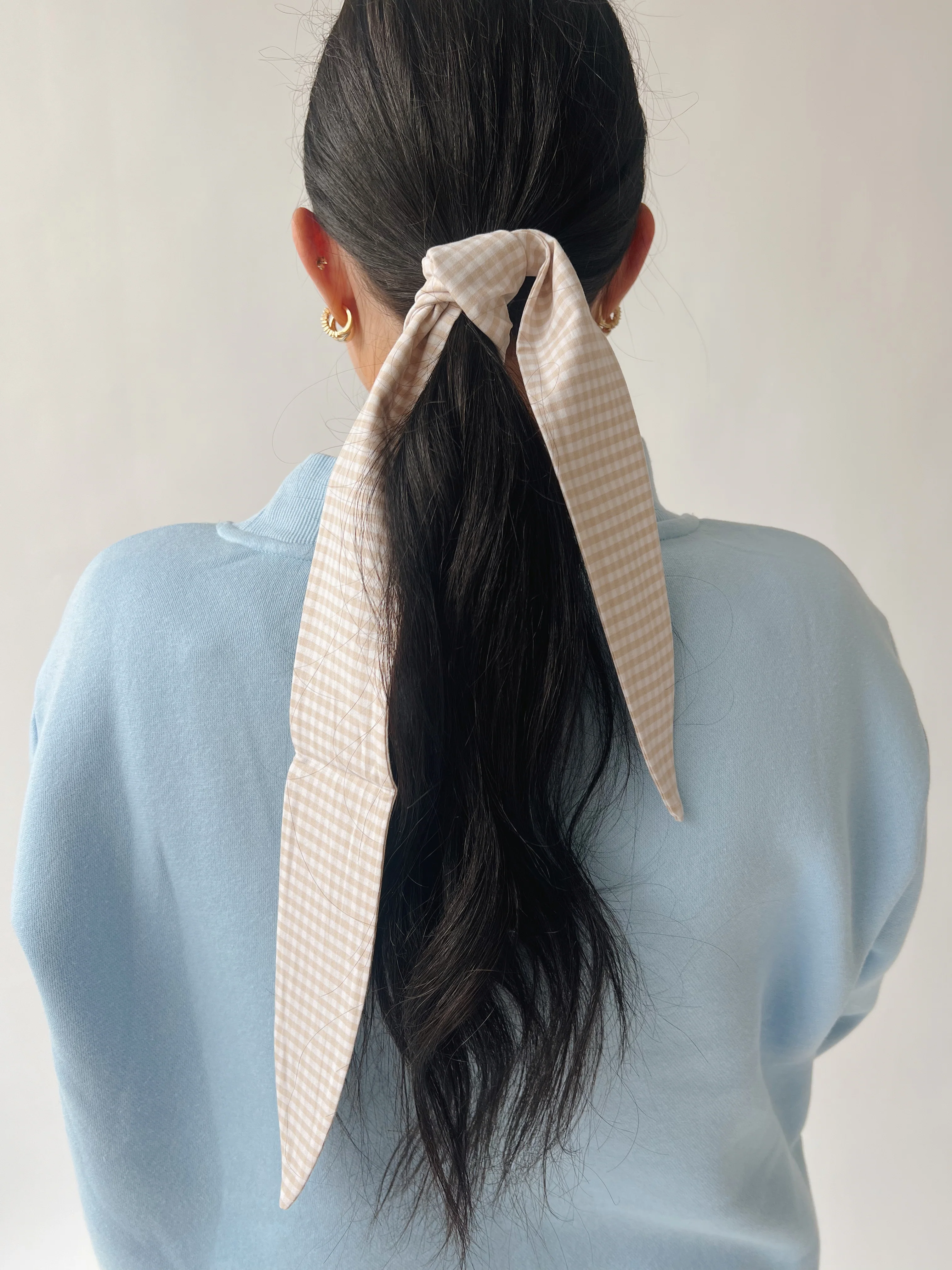 The Loretta Scarf Tie in Sand
