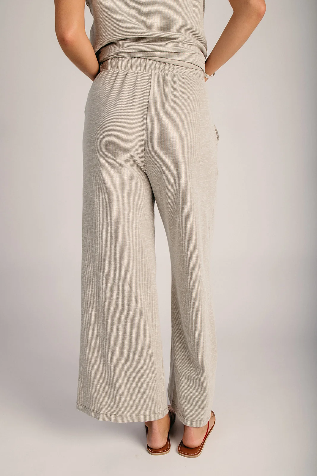 The Sodero Cropped Pant in Sand - Image 2