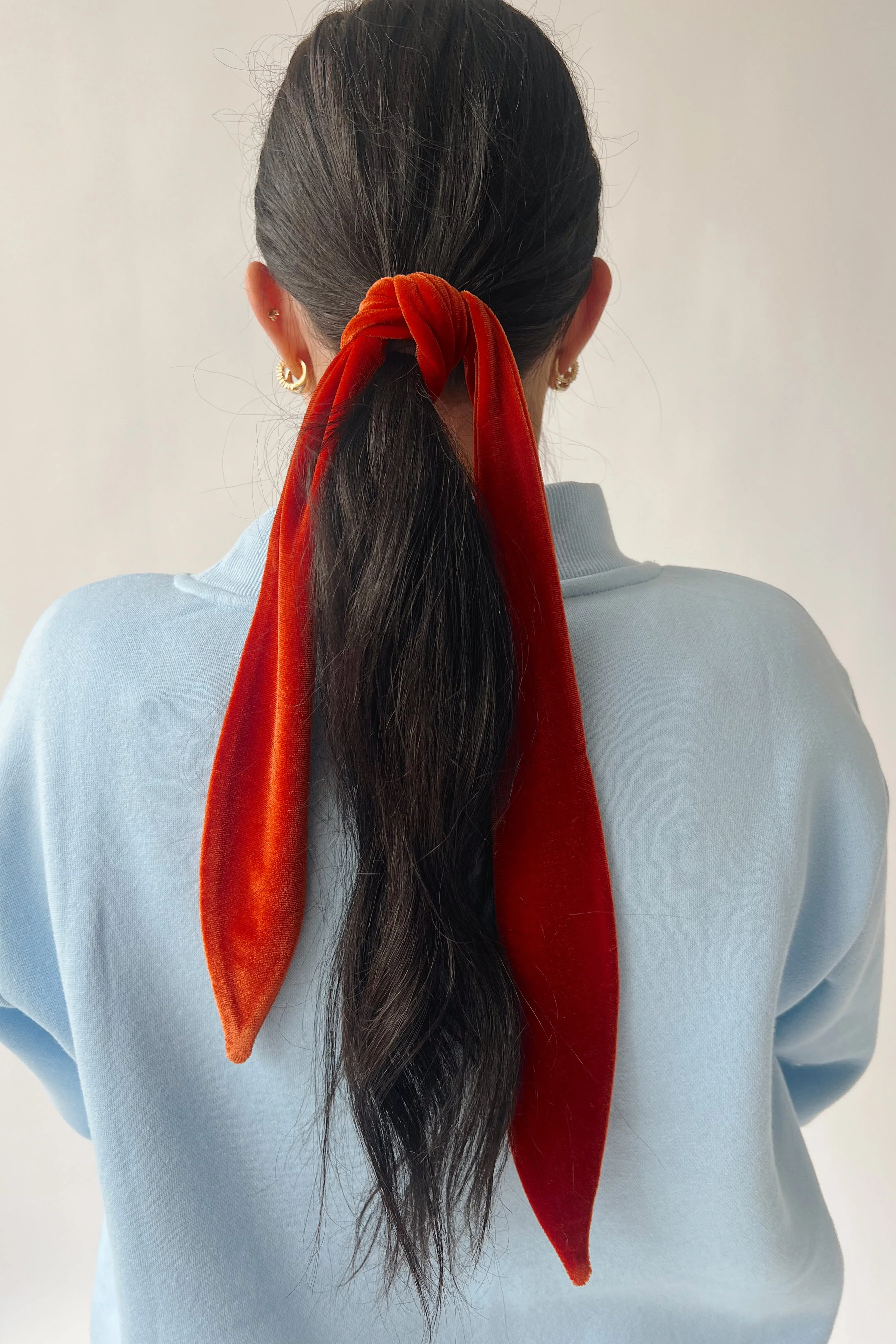The Velvet Sienna Scarf Tie