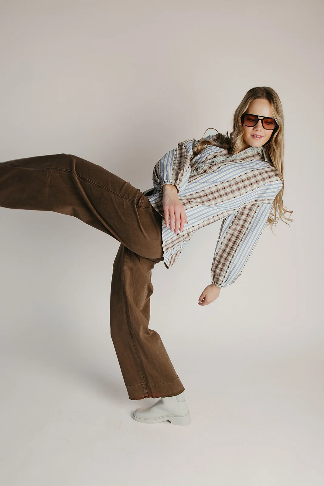The Verstappen High Rise Chino Pant in Brown - Image 4